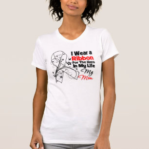 Mum Hero in My Life Lung Cancer T-Shirt