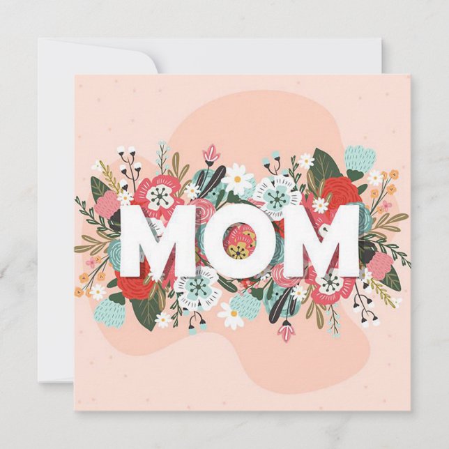 Mum Holiday Card (Front)