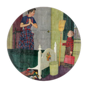 Mum, I Cleaned My Room! Cutting Board