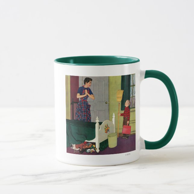 Mum, I Cleaned My Room! Mug (Right)