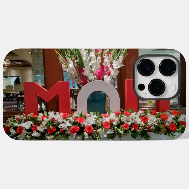 "Mum, I Love You" – A Heartfelt Floral Tribute Case-Mate iPhone Case (Back (Horizontal))