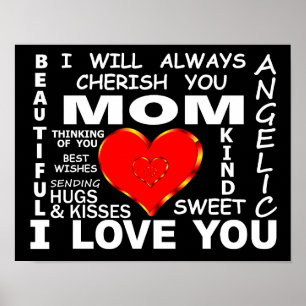 Mum I Love You Poster