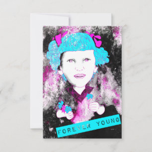 mum, i miss you... forever young invitation