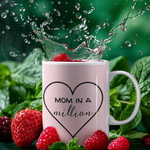 "Mum in a Million" Heart Mug Mother’s Day Gift