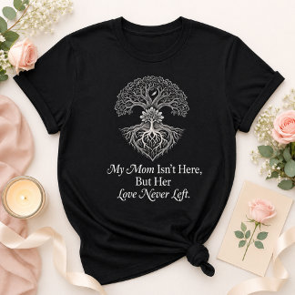 Mum in Heaven Tree of Life Mother’s Day memorial T-Shirt