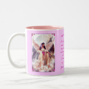 Mum in Heaven Two-Tone Coffee Mug