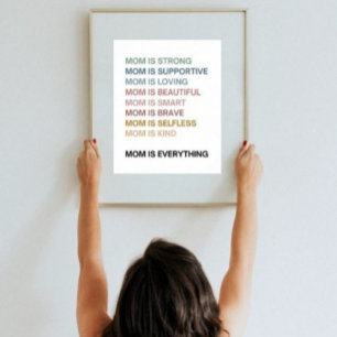 Mum is Everything Mother's Day Printable Gift Poster