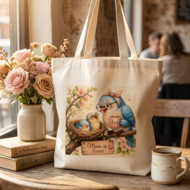 Mum Is Home Tote Bag (Creator Uploaded)
