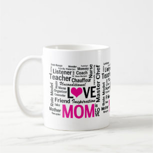 Mum is Love Mother's Day Gift for Do It All Mum Coffee Mug