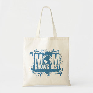 Mum Knows Best Organic Planet Reusable Canvas Bag