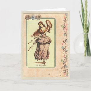 Mum, La Ballerina Greeting Card