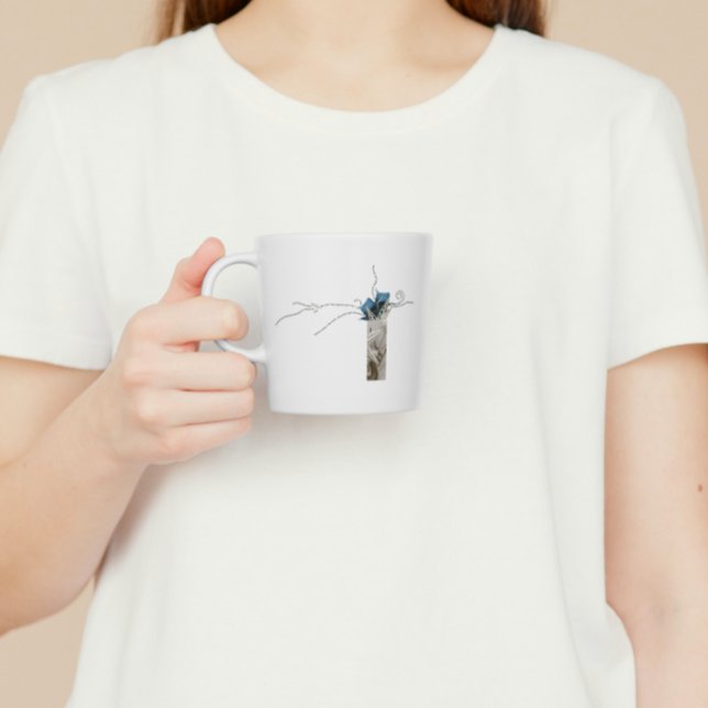 Mum life accessories chaos coordinator photo poem  latte mug (Creator Uploaded)