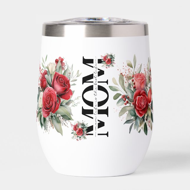 Mum Life Is The Best Life Elegant Rose (Front)