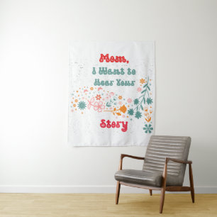 Mum life Item with Fun and Meaningful Design Tapestry