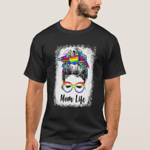 Mum Life Mothers Day Gay Pride Lgbt Q Ally Proud M T-Shirt