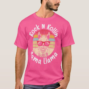 Mum Llama Alpaca Animal Mama Llama T-Shirt