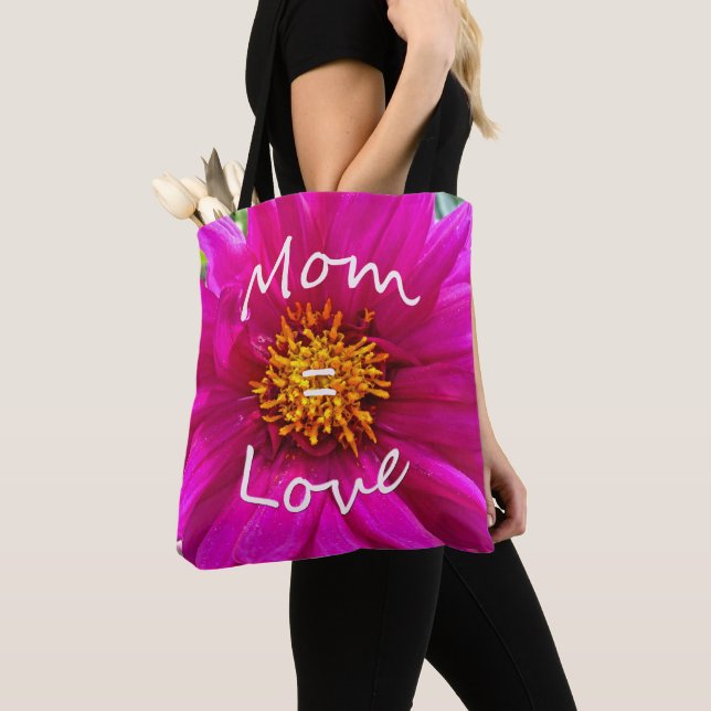 Mum = Love Tote Bag (Close Up)