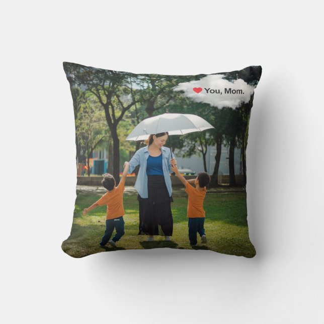 mum lover cushion (Front)