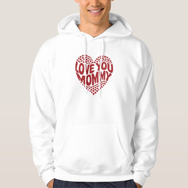 mum lover hoodie (Front)