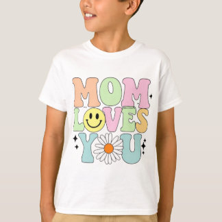 Mum Loves You T-Shirt - Heartwarming Gift for Kids