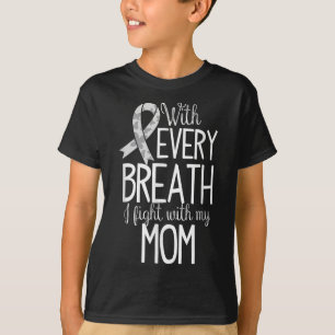 Mum Lung Cancer Awareness T Shirt Women Men Kids 
