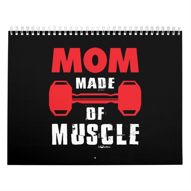 mum made of muscle calendar (Cover)