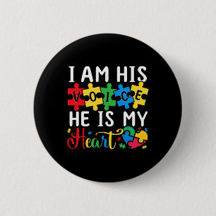 Mum Mama Autistic Autism Awareness Month 1  6 Cm Round Badge