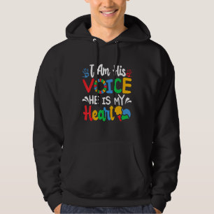 Mum Mama Autistic Autism Awareness Month 1 Hoodie