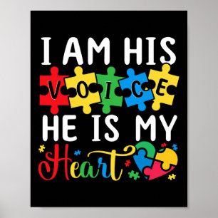 Mum Mama Autistic Autism Awareness Month 1 Poster