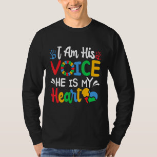 Mum Mama Autistic Autism Awareness Month 1 T-Shirt