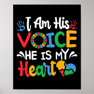 Mum Mama Autistic Autism Awareness Month  Poster