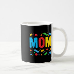 Mum Master Builder Building Bricks Blocks Family M Coffee Mug