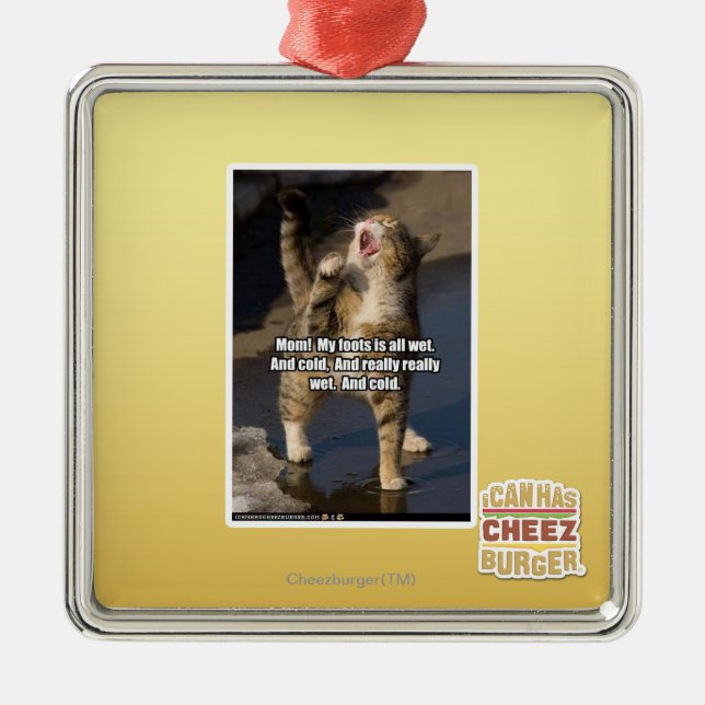 Mum! Metal Tree Decoration (Front)