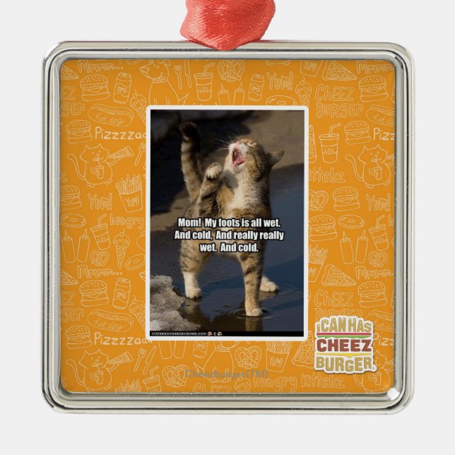 Mum! Metal Tree Decoration (Front)