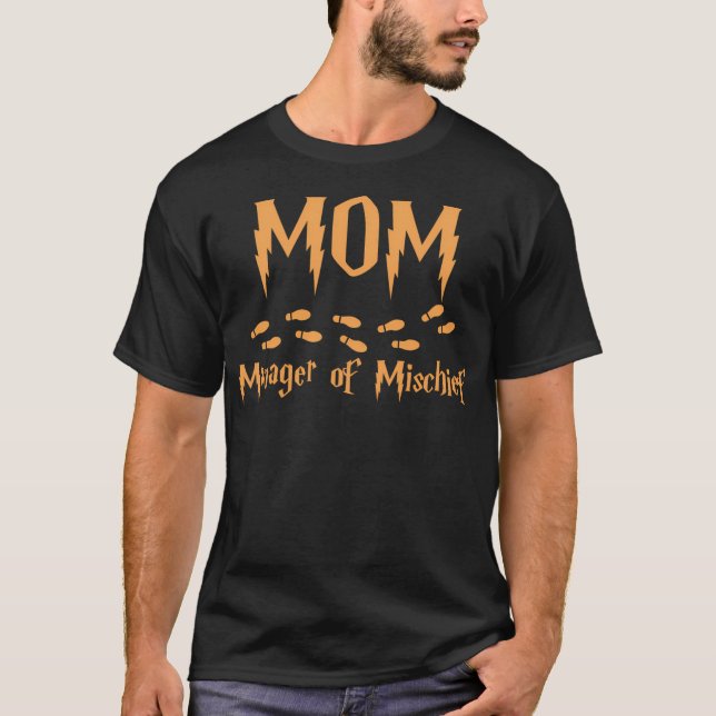 Mum Mischief Manager Harry P Hp T-Shirt (Front)