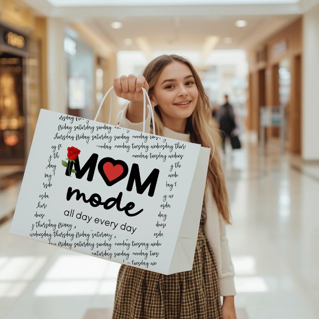 Mum Mode All Day Every Day Gift Bag (Creator Uploaded)