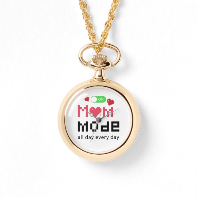 Mum Mode, Mothers day gift Watch (Front)