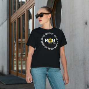 Mum Mode Sunflower – All Day Every Day Mum Life T-Shirt