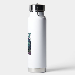 Mum Monsters Halloween Witch Moon Pumpkins Graveya Water Bottle