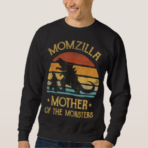 Mum Mother Of Monsters Women Halloween Christmas M Sweatshirt