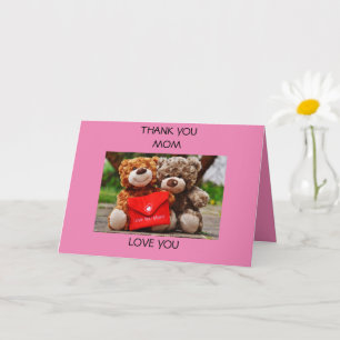 mum mother thank you card