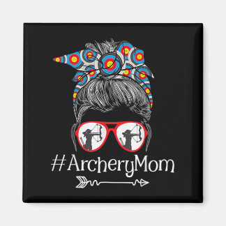 Mum - Mothers Day Bowhunter Archer Bowman Bows  Magnet