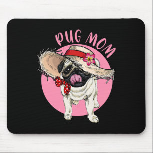 Mum Mother's Day Mama Mummy Mother Pug Mouse Pad