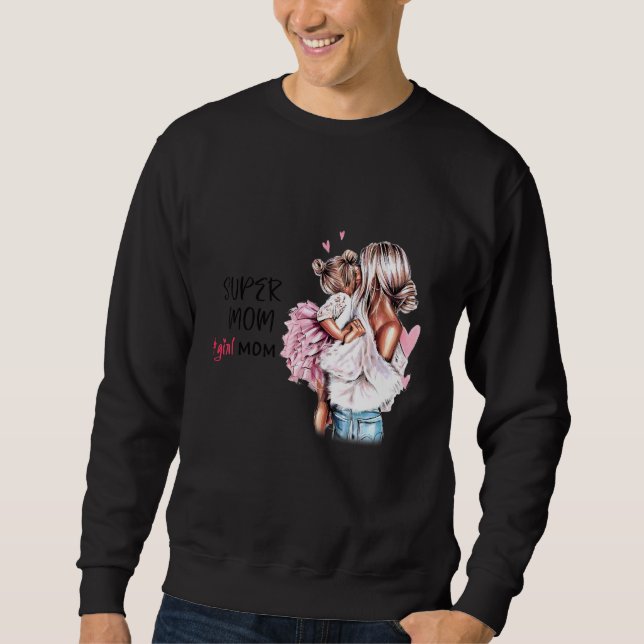 Mum Mother's Day  Mother Daughter Sweatshirt (Front)