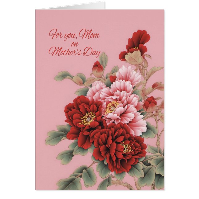 Mum Mothers Day Peonies (Front)
