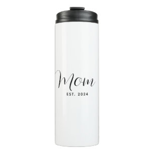 Mum Mothers Day Script Elegant Custom Thermal Tumbler