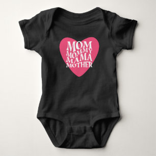 Mum mummy mama mother baby bodysuit