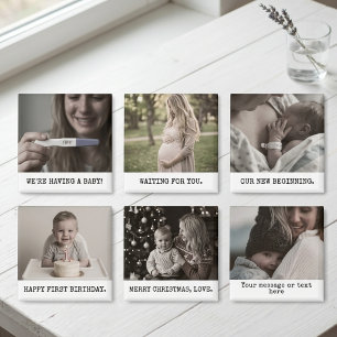Mum Mummy Personalised First Mother's Day Photo Magnet