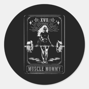 Mum Mummy Tarot Card Mama Happy Mother's Day Mum L Classic Round Sticker