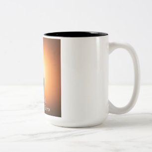Mum my first friend my forever hero mothers day Two-Tone coffee mug